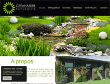Tablet Screenshot of creanature40.com